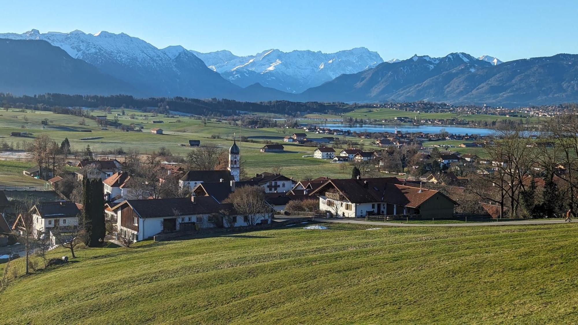 Liboria I Traumhafte Ferienwohnung In Aidling Am Riegsee Mit Atemberaubendem Panoramablick! Экстерьер фото