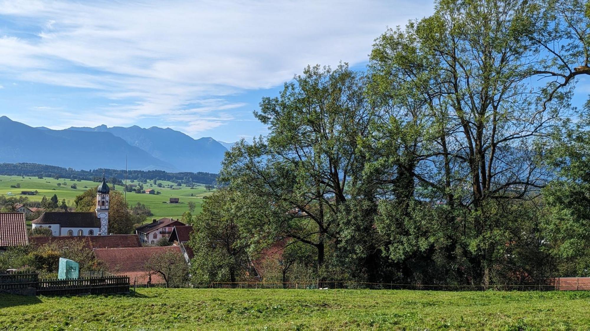 Liboria I Traumhafte Ferienwohnung In Aidling Am Riegsee Mit Atemberaubendem Panoramablick! Экстерьер фото