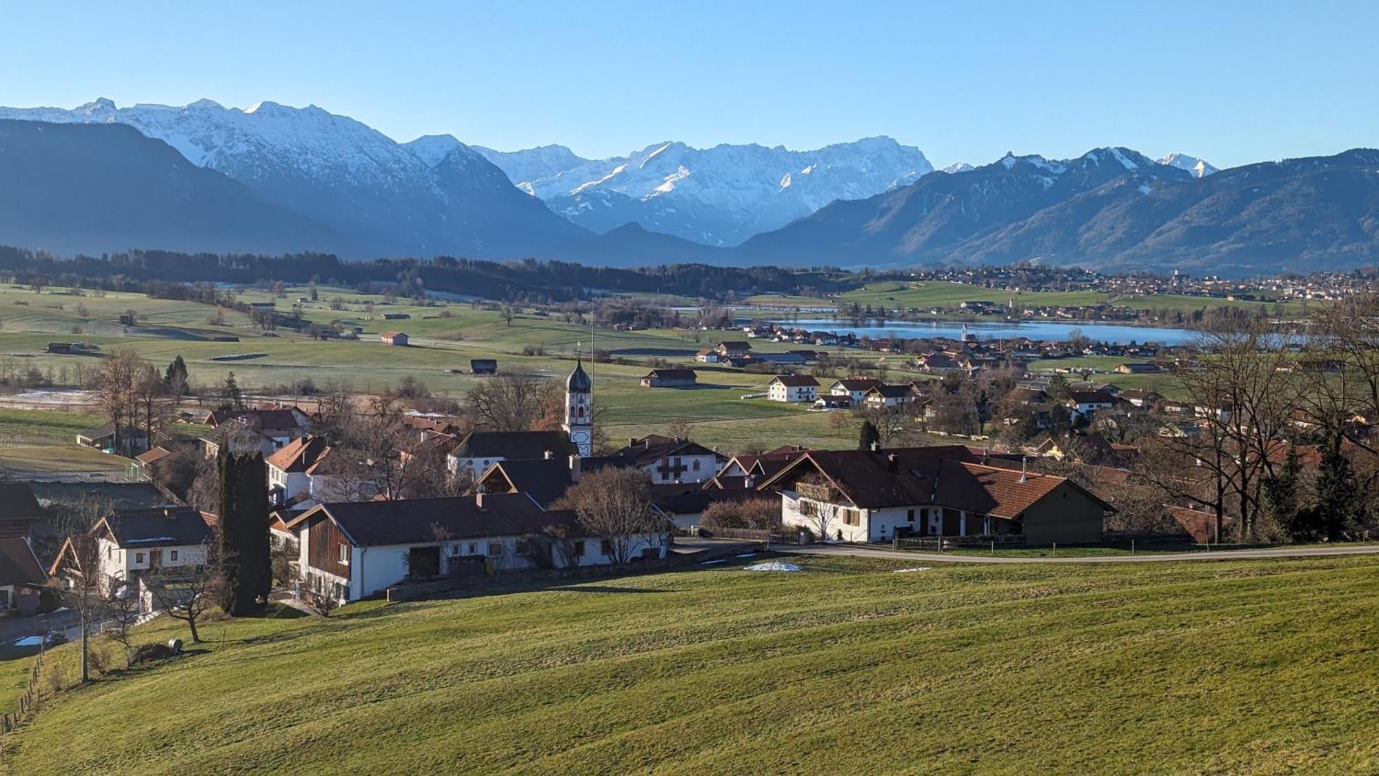 Liboria I Traumhafte Ferienwohnung In Aidling Am Riegsee Mit Atemberaubendem Panoramablick! Экстерьер фото